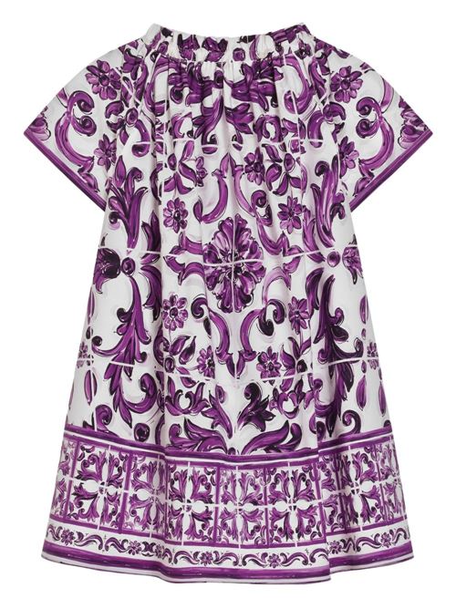 Abito bambina maioliche Dolce & Gabbana Kids | L54DH4FI5LTH35DQ